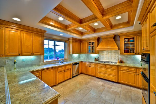 Glazed Cabinets Installation in Sherman