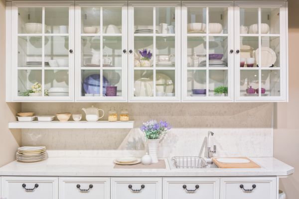 Glass Cabinets Installation in Sherman